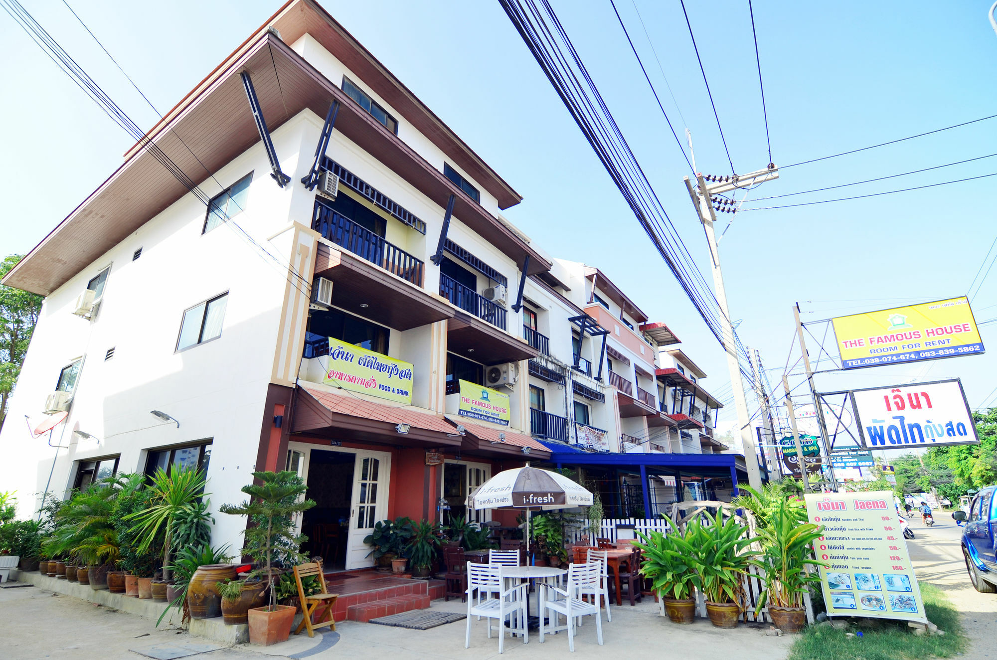 The Famous House - Jomtien Hotel Exterior foto